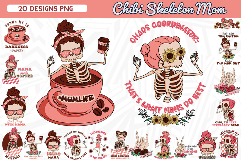 chibi-skeleton-mom-bundle-mother-039-s-day