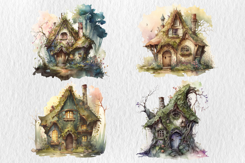 watercolor-fairy-house-clipart