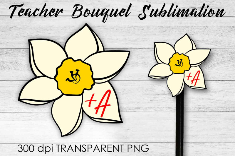 teacher-bouquet-sublimation-teacher-pencil-design-flower-sublimati