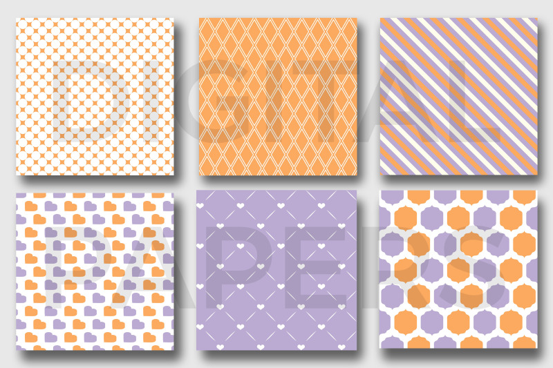 orange-and-purple-seamless-pattern-digital-papers