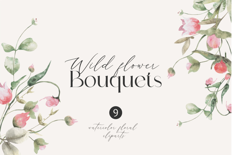 wild-flowers-bouquets-watercolor-clipart