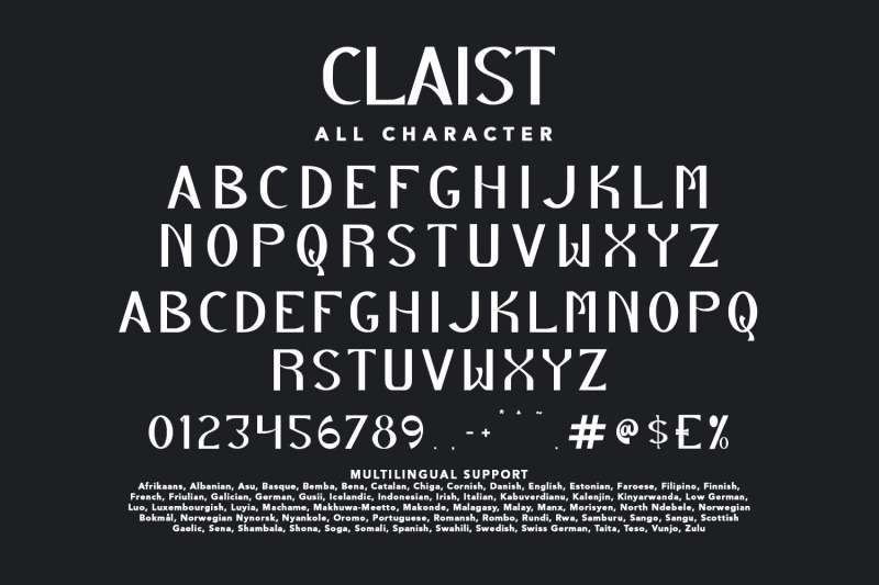 claist-decorative-display-font