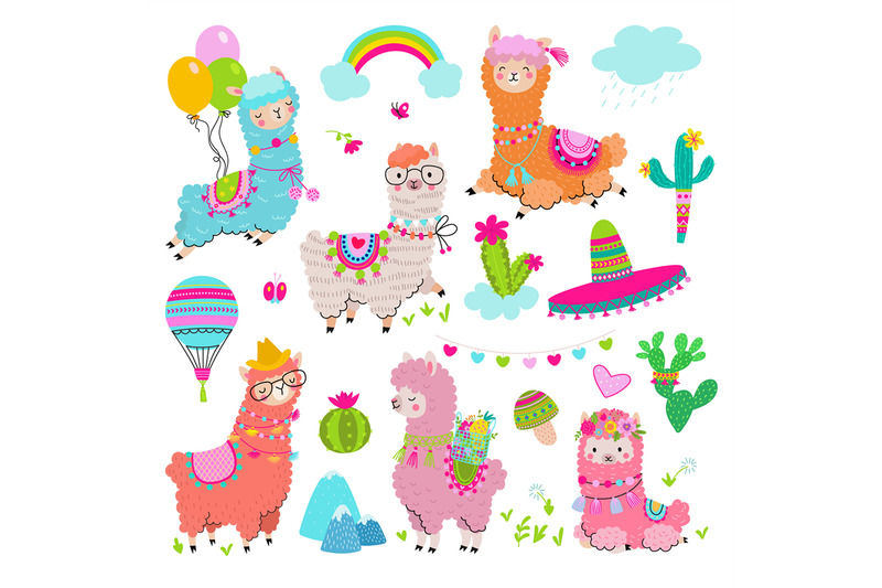 cute-cartoon-alpaca-with-cacti-llama-star-peru-chile-animals-and-mou