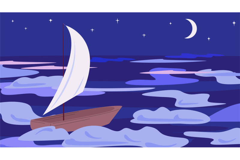 sailboat-sails-in-ocean-at-night-by-moon-and-starry-sky-acid-trendy-i