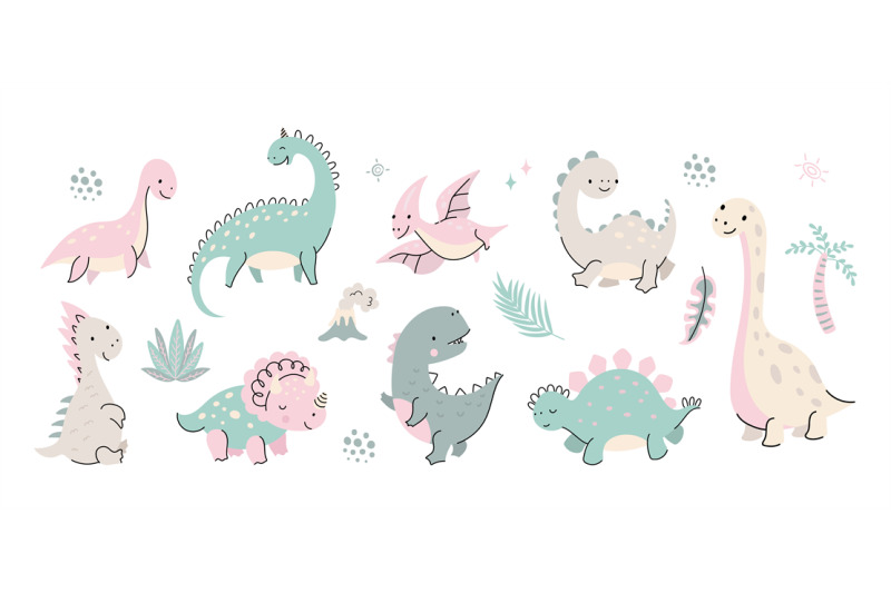 cute-flat-cartoon-dinosaur-set-dinosaurs-herbivorous-babies-dino-and