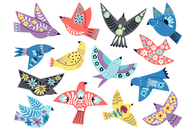 folk-abstract-birds-modern-styled-bird-decorative-elements-swedish-s