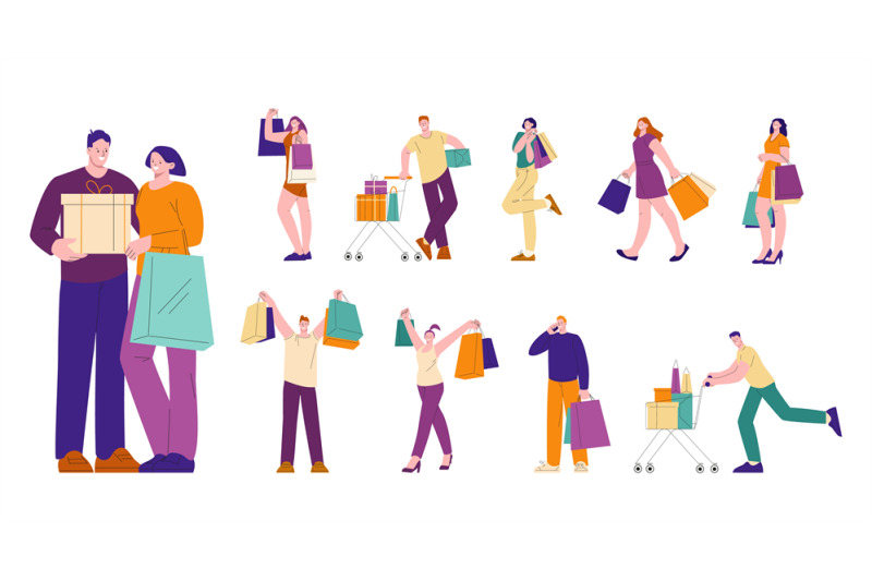 people-with-purchases-from-store-shopping-woman-with-box-and-bags-su