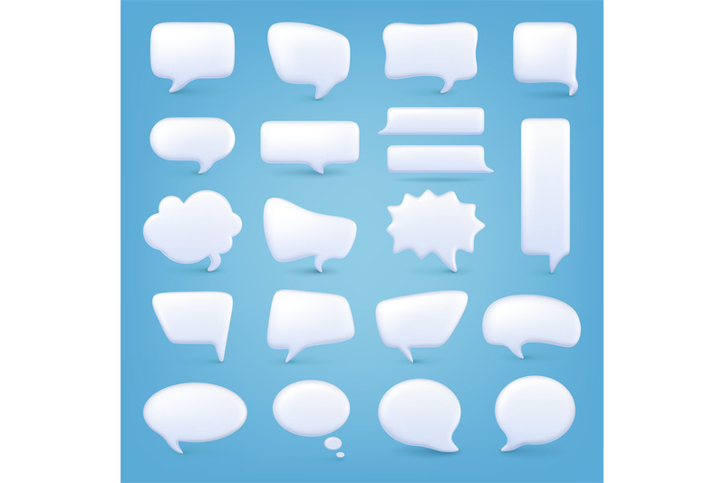 white-bubble-shapes-3d-different-message-balloons-and-squares-dialog