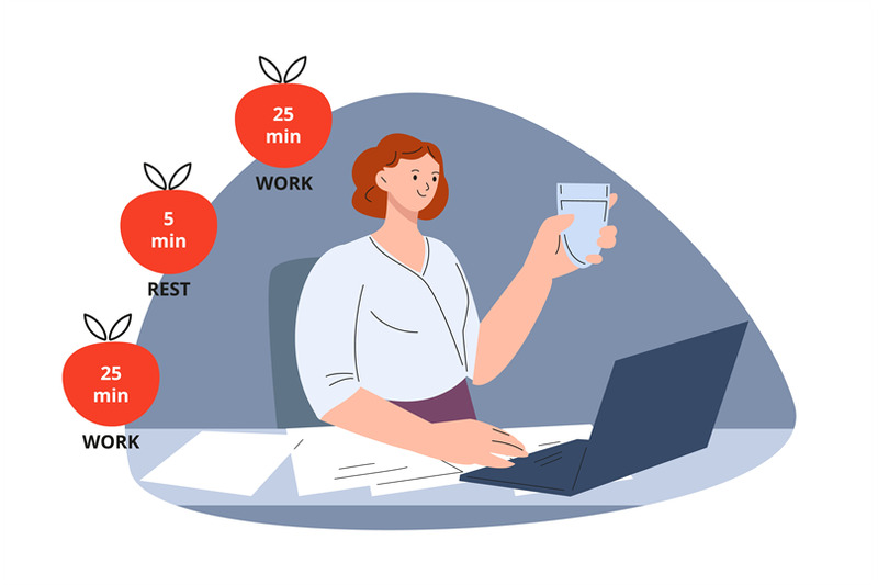 work-timing-use-pomodoro-technique-for-successful-job-and-doing-all-t