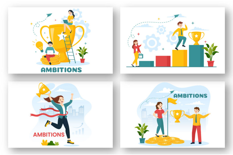 12-ambition-to-success-illustration