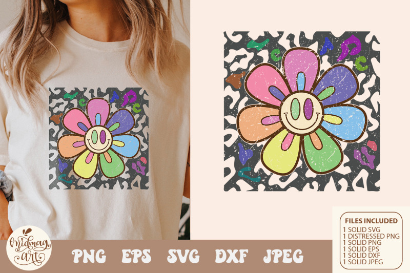 retro-leopard-daisy-smiley-face-svg-png-sublimation-distressed-png