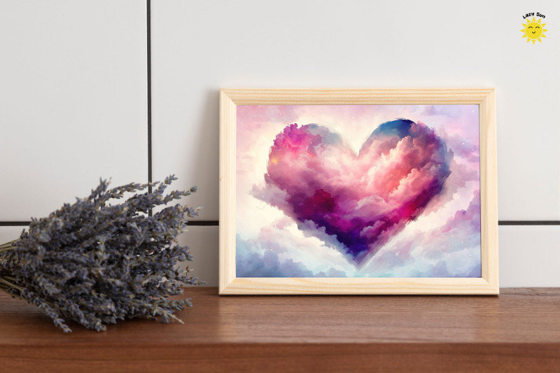 watercolor-cloud-heart-in-dreamy-beautiful-sky-backgrounds