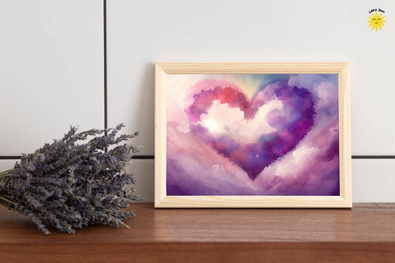 watercolor-cloud-heart-in-dreamy-beautiful-sky-backgrounds