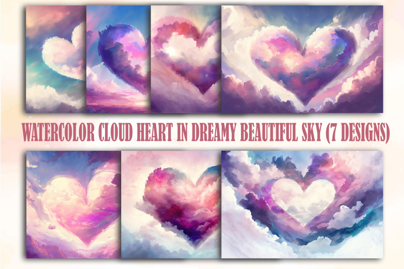 watercolor-cloud-heart-in-dreamy-beautiful-sky-backgrounds