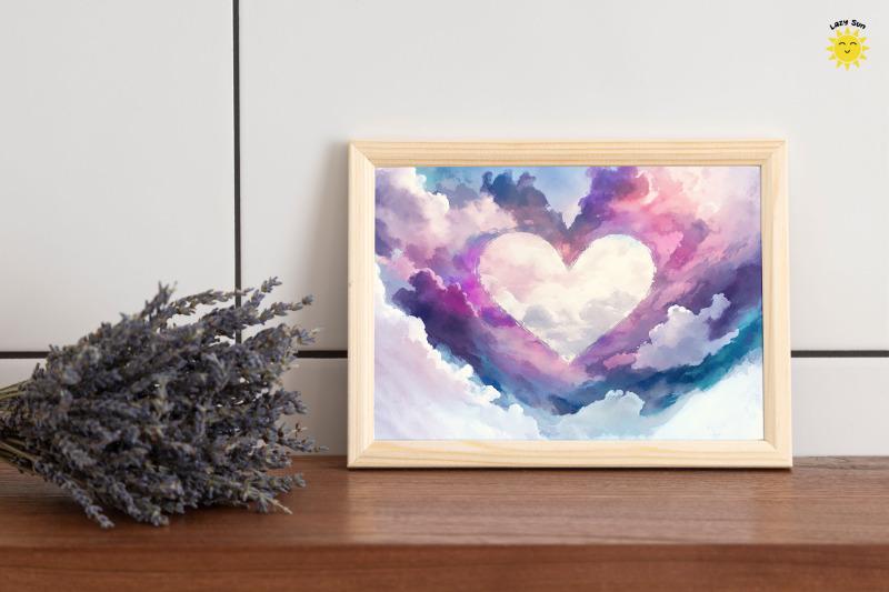 watercolor-cloud-heart-in-dreamy-beautiful-sky-backgrounds