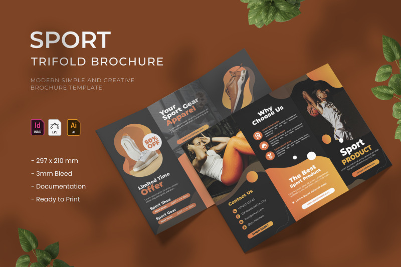 sport-product-trifold-brochure