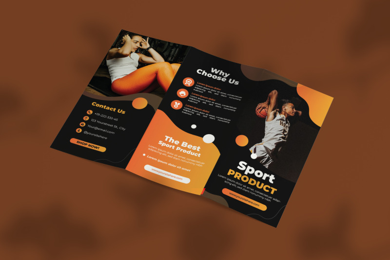 sport-product-trifold-brochure