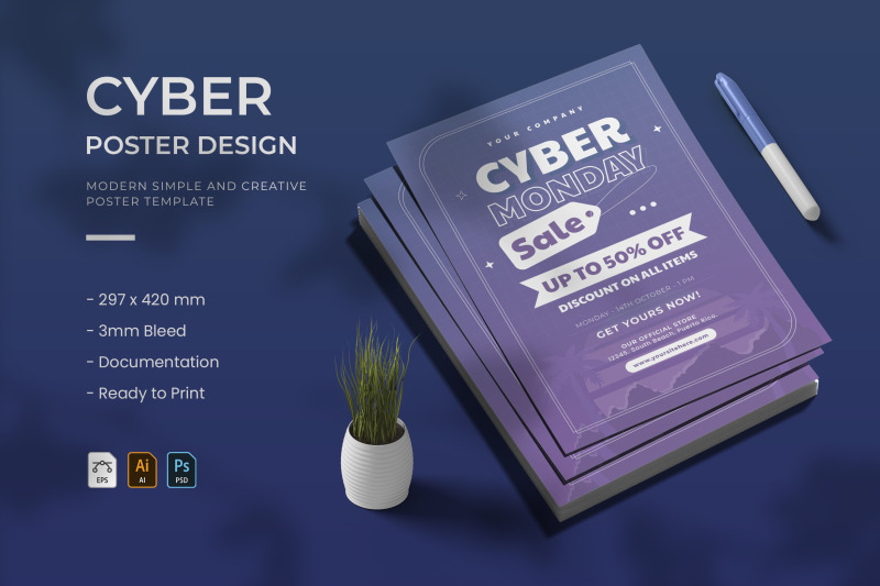 cyber-poster