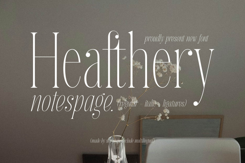 heafthery-notespage-typeface