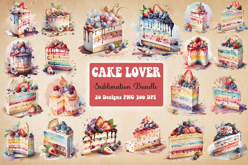 cake-lover-watercolor-sublimation-bundle