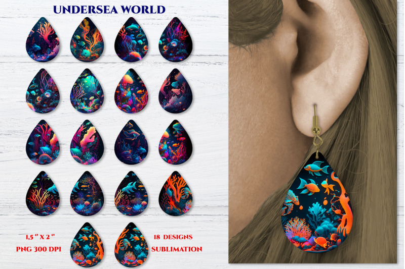 sublimation-earring-bundle-under-the-sea-earring-template