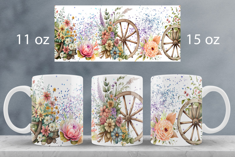 spring-mug-wrap-design-garden-wheel-mug-sublimation-pngl