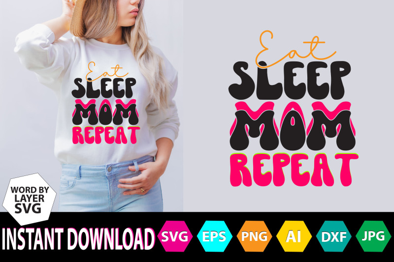 eat-sleep-mom-repeat-retro-design