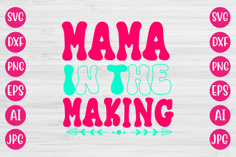 mama-in-the-making-retro-design