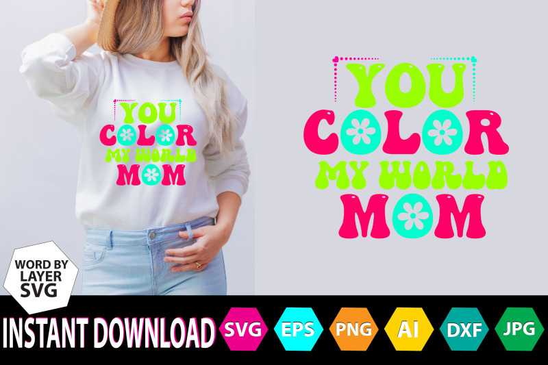 you-color-my-world-mom-retro-design