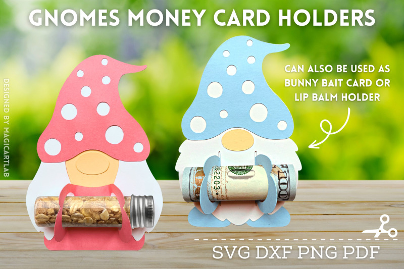 gnome-money-card-easter-bunny-bait-card-money-holder-svg
