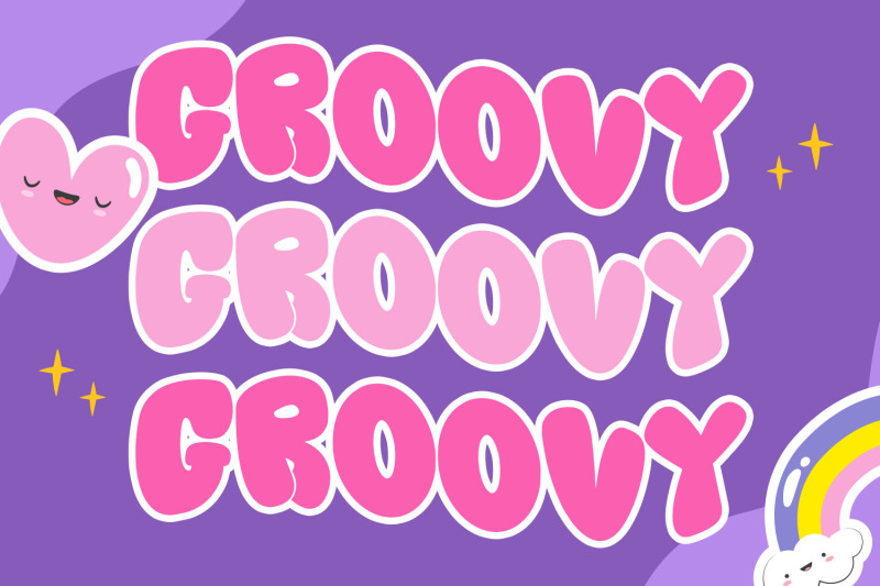 creammie-groovy-decorative-display-font