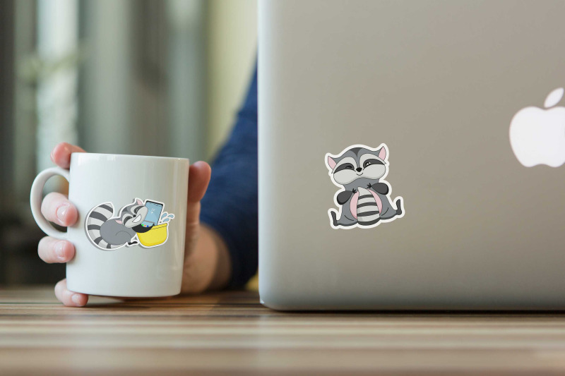 funny-racoon-sticker-sheet-6-png-stickers-design