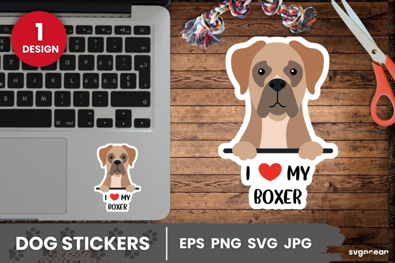 boxer-sticker-svg-printable-digital-planner