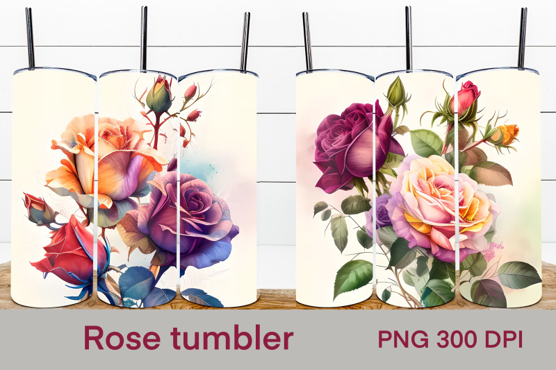 rose-tumbler-sublimation-rose-flower-sublimation