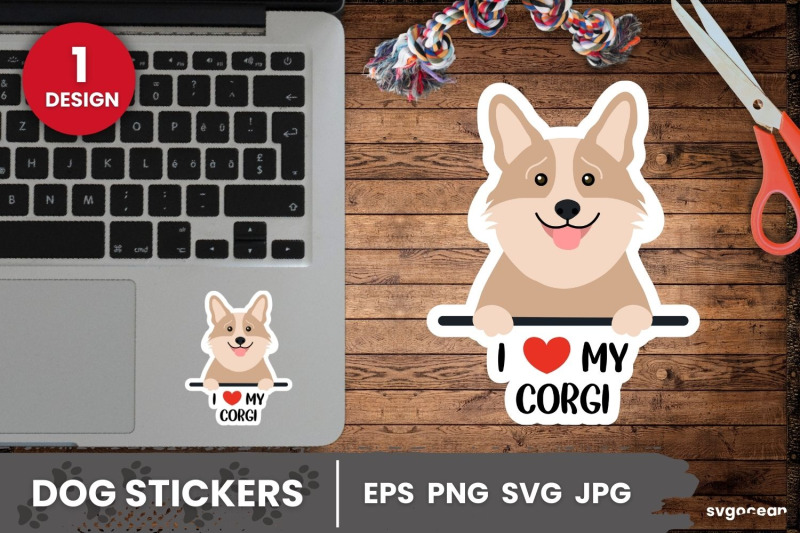 corgi-sticker-svg-printable-digital-planner