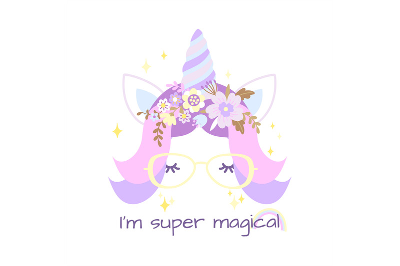 cute-unicorn-kids-clothes-print-pony-banner-magical-cute-horse-with