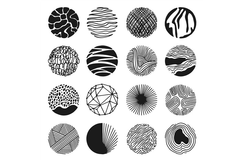 abstract-grunge-round-textures-hand-drawn-drops-lines-and-spirals-c