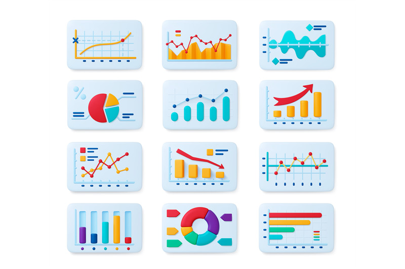 financial-infographic-3d-icons-data-research-finance-accounting-and