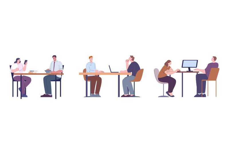 people-sitting-at-table-and-working-job-interview-social-worker-with