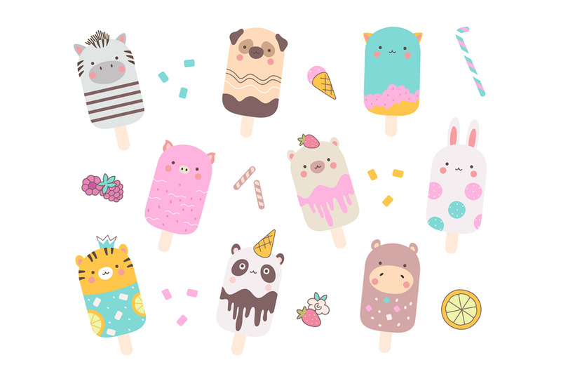 animal-ice-cream-on-stick-eskimo-cute-animals-collection-sweet-lolli