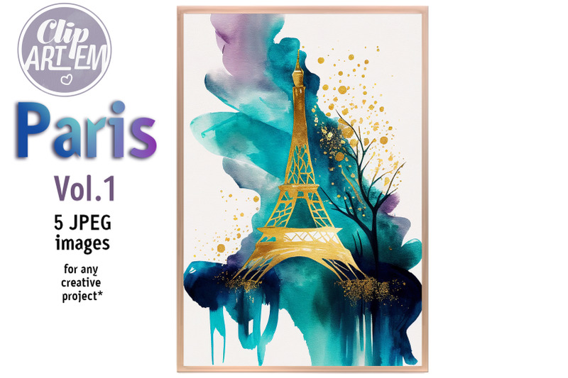 paris-eiffel-tower-france-painting-5-watercolor-jpeg-images-set-decor