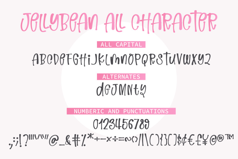 jellybean-an-informal-handwritten-font