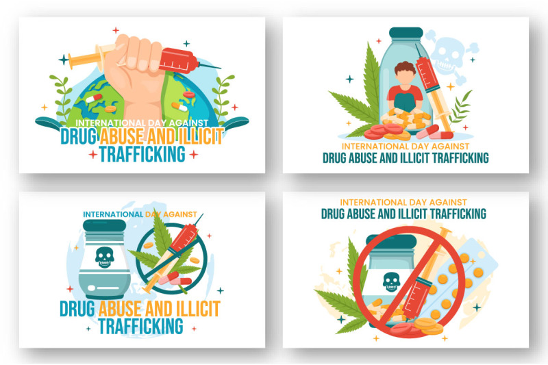 13-against-drug-abuse-and-illicit-trafficking-illustration