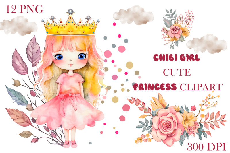 chibi-girl-cute-princess-in-crown