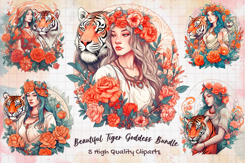 beautiful-tiger-goddess-bundle