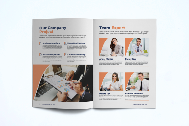 company-profile-template