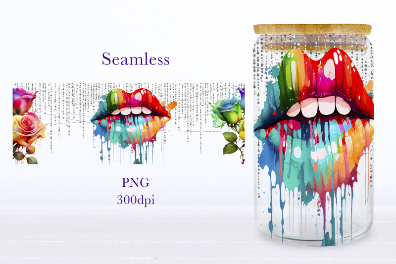 rainbow-lips-glass-can-wrap-watercolour-libbey-sublimation