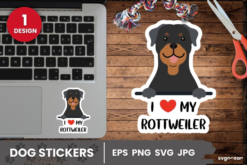 rottweiler-sticker-svg-printable-digital-planner