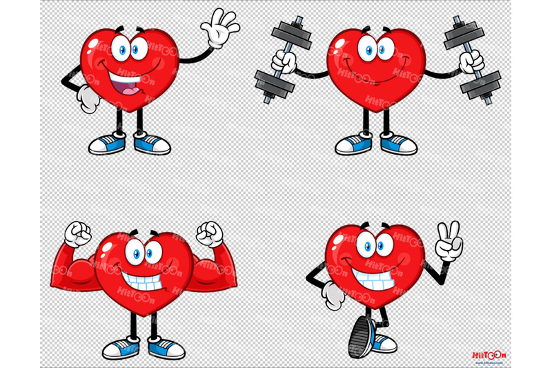 red-heart-cartoon-mascot-characters-1