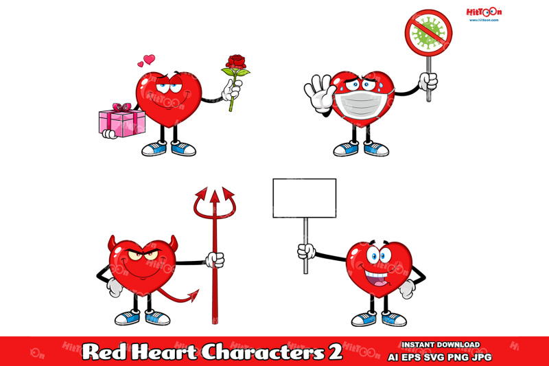 red-heart-cartoon-mascot-characters-2